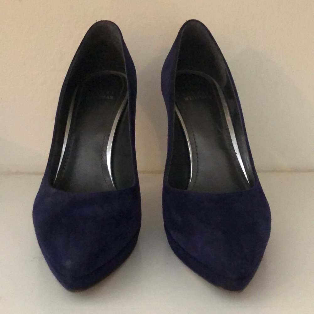 Stuart Weitzman suede heels